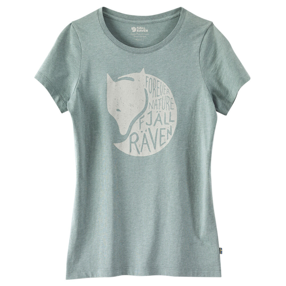 FjÃ¤llrÃ¤ven Dames T-Shirt Forever Nature T-Shirt W - groen - XL