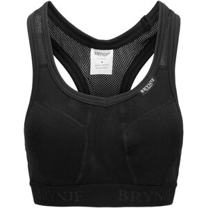 Brynje  Lady Sports Top Black S