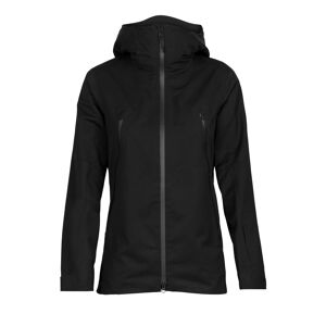 Icebreaker W Shell+ Hooded Jacket Ib/Black S