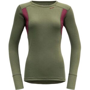 Devold HIKING WOMAN SHIRT  LICHEN/BEETROOT