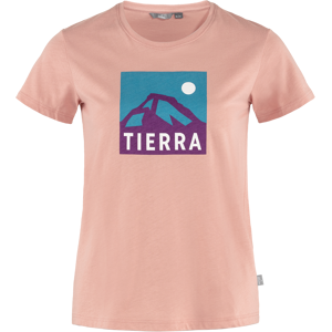 Tierra ORGANIC COTTON TEE W  MISTY ROSE (MOUNTAIN BOX)