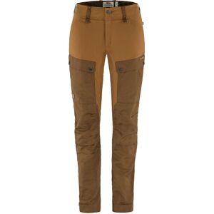 Fjällräven KEB TROUSERS CURVED W SHORT  TIMBER BROWN-CHESTNUT