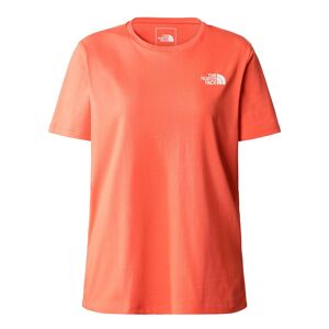 The North Face W FOUNDATION GRAPHIC TEE  RETRO ORANGE