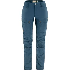 Fjällräven KEB TROUSERS CURVED W REG  INDIGO BLUE