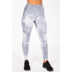 FAMME - Grey Tie Dye Leggings - XS