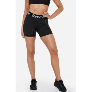 FAMME - Black Running Shorts - M