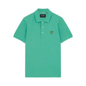 Scott Plain Polo Shirt - Green Glaze S