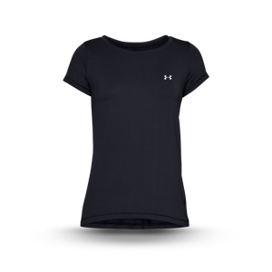 Under Armour Kortermet T-Skjorte For Kvinner, Svart, 1 Stk  XS