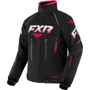 FXR Snøjakke  Adrenaline Dame Svart-Fuksia Fade