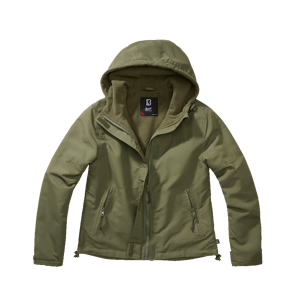 Brandit Jakke  Windbreaker Frontzip Dame Oliven