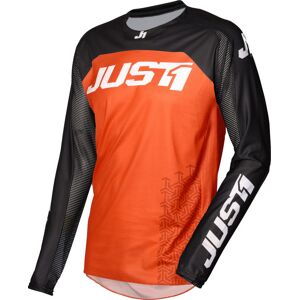 Just1 J-Force Terra Motocross Jersey S Svart Oransje