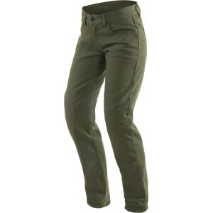 Dainese Casual Slim Damer Motorsykkel Tekstil Bukser 27 Grønn