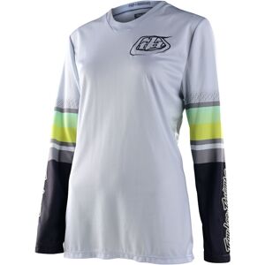Troy Lee Designs GP Warped Motocross-trøye for damer M Hvit