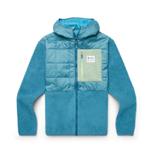 Cotopaxi Women'S Trico Hybrid Hooded Jacket Blue Spruce/Drizzle M, Blue Spruce/Drizzle