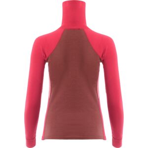 Aclima Women's WarmWool Polo Jester Red/Spiced Apple/Spiced Coral M, Jester Red/Spiced Apple/Spiced Coral