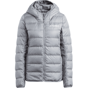 Adidas Women's Terrex Multi Light Down Hooded Jacket Grey S, Grey