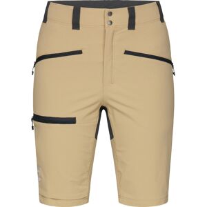 Haglöfs Mid Slim Shorts Women Sand/Magnetite 40, Sand/Magnetite