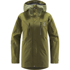 Haglöfs Women's Elation GORE-TEX Jacket Olive Green/Thyme Green XL, Olive Green/Thyme Green
