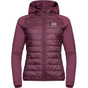 Hellner Women's Nirra Hybrid Jacket 2.0 Grape wine solid XS, Grape Wine Solid