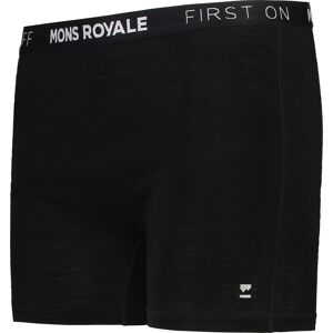 Mons Royale Women's Hannah Hot Pant Black XS, Black