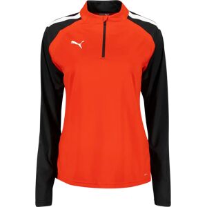 teamLIGA 1/4 Zip Top, treningsgenser dame Puma Red-puma Black