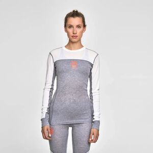 Dæhlie Performance-tech Long Sleeve, baselayer dame Light Grey Melange