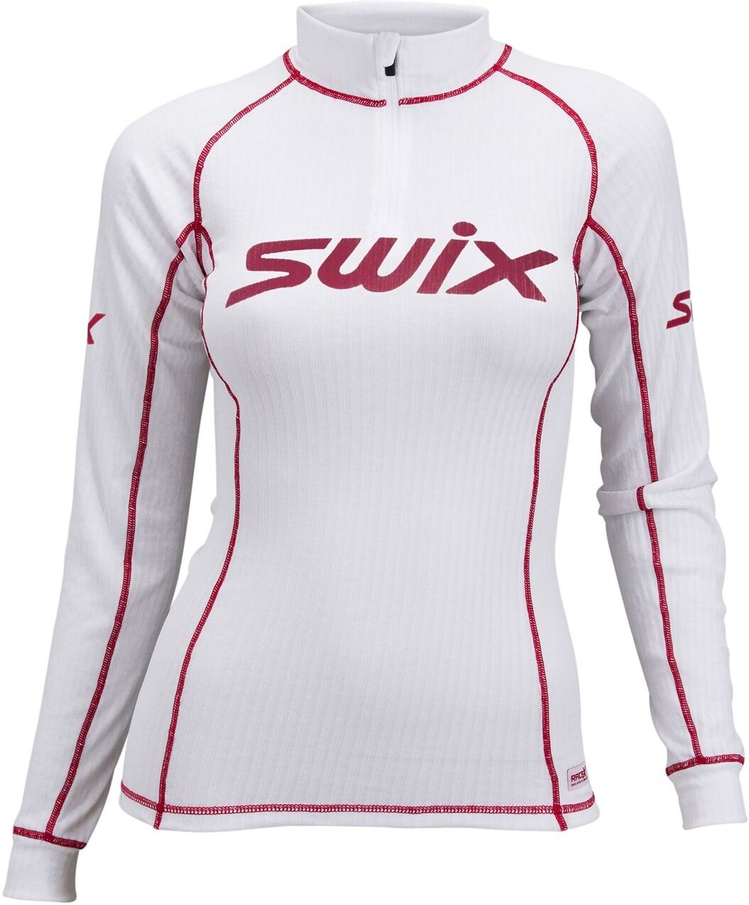 Swix RaceX bodywear halfzip, superundertøy dame Bright White 40826-00000 S 2021