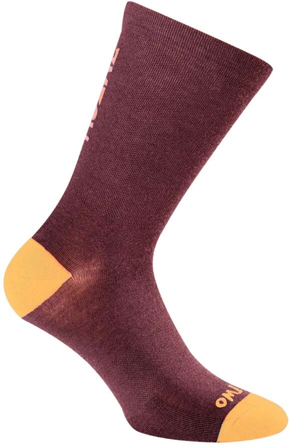 7mesh Ashlu Merino Sock 7" sykkelsokker Pomegranate 1975 L (43-45) 2021