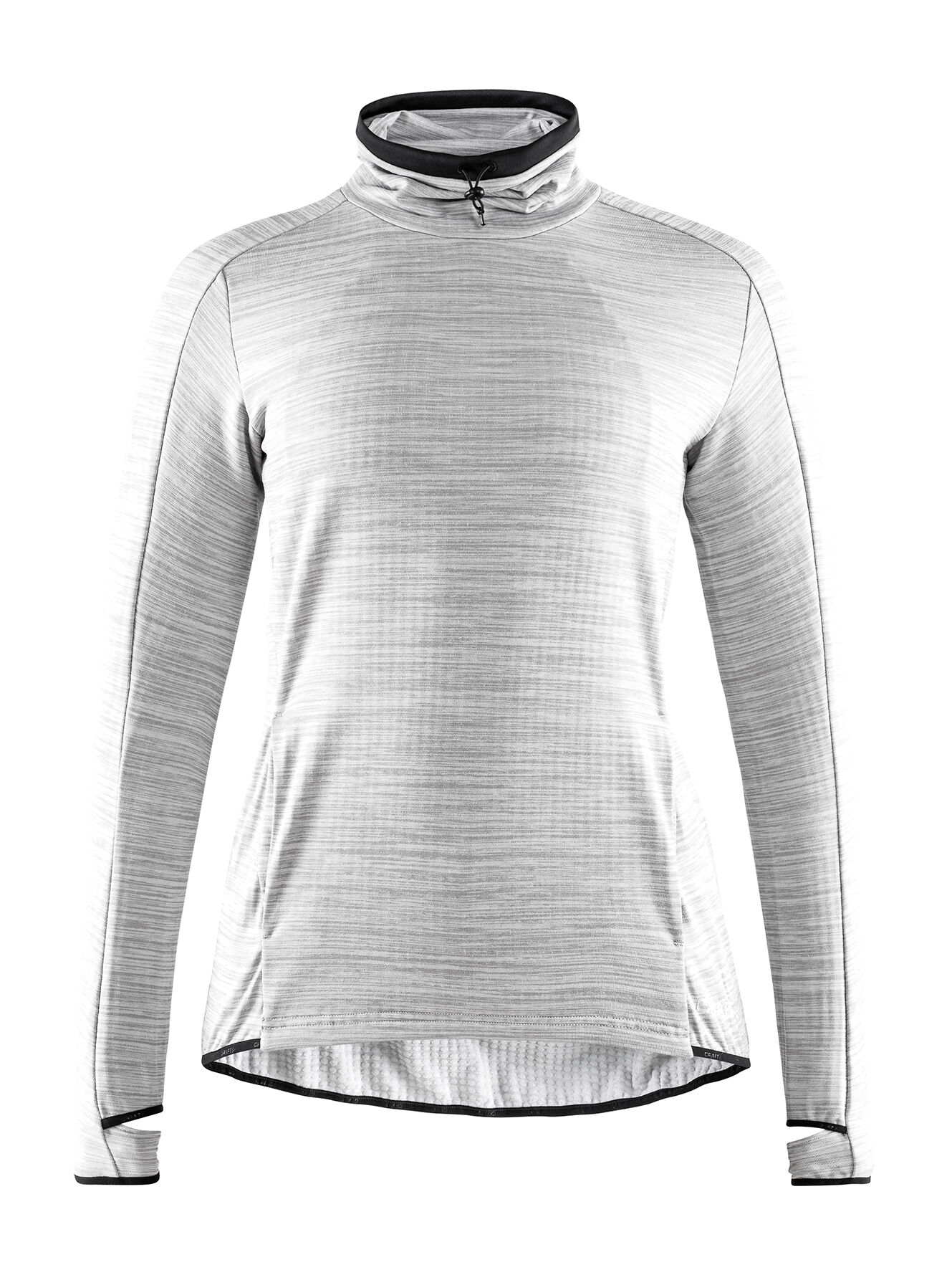 Craft Grid Turtleneck W, fleecegenser dame Grey Melange 1906645-950000 S 2018