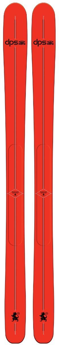 DPS Skis Powderworks Wailer 100 allmountainski 19/20 Oransje 179 cm 2019