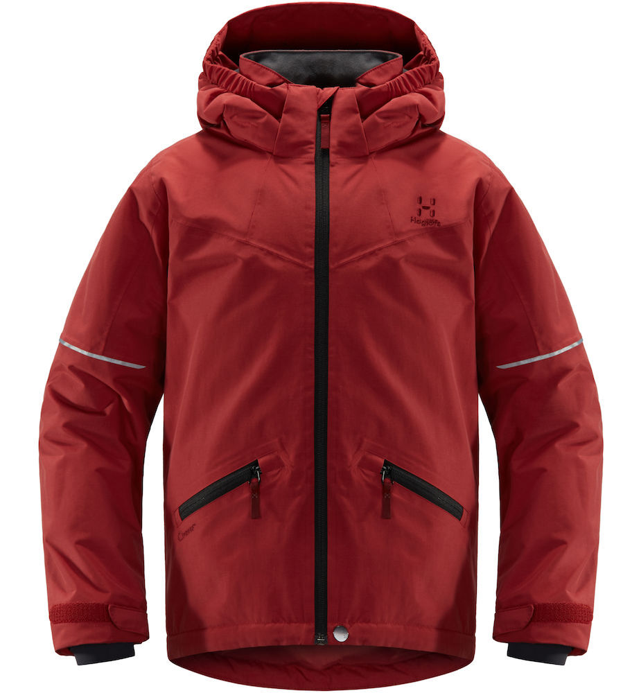 Haglöfs Niva Insulated Jacket Junior isolasjonsjakke, barn Brick Red: 604431-4D4 152 2020