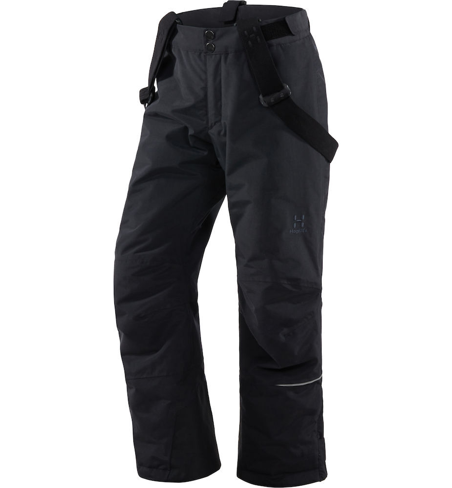 Haglöfs Niva Insulated Pant Junior skibukse, barn True Black: 604432-2C5 128 2020