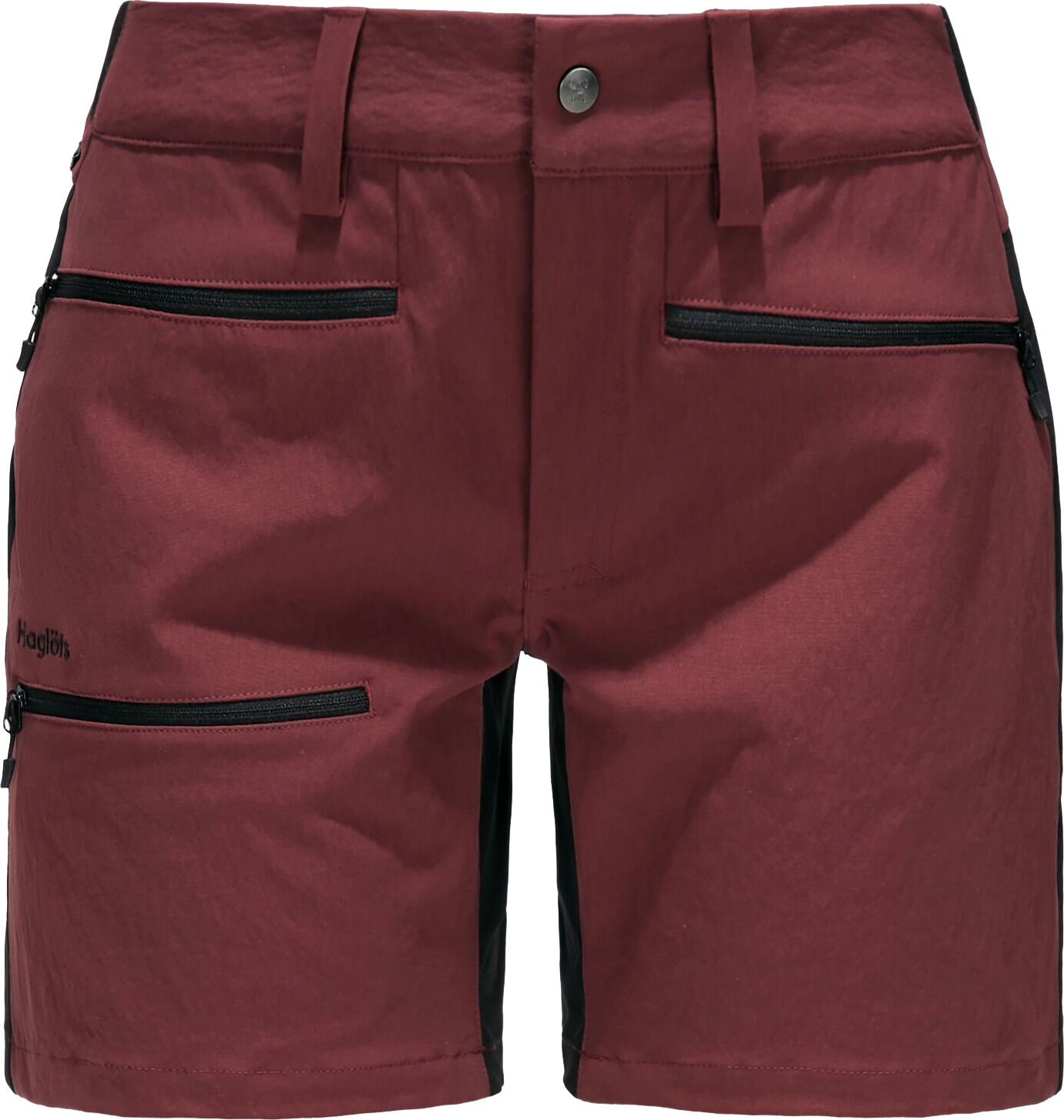 Haglöfs Rugged Flex Shorts, turshorts dame Maroon Red/True Black 604295 38 2021