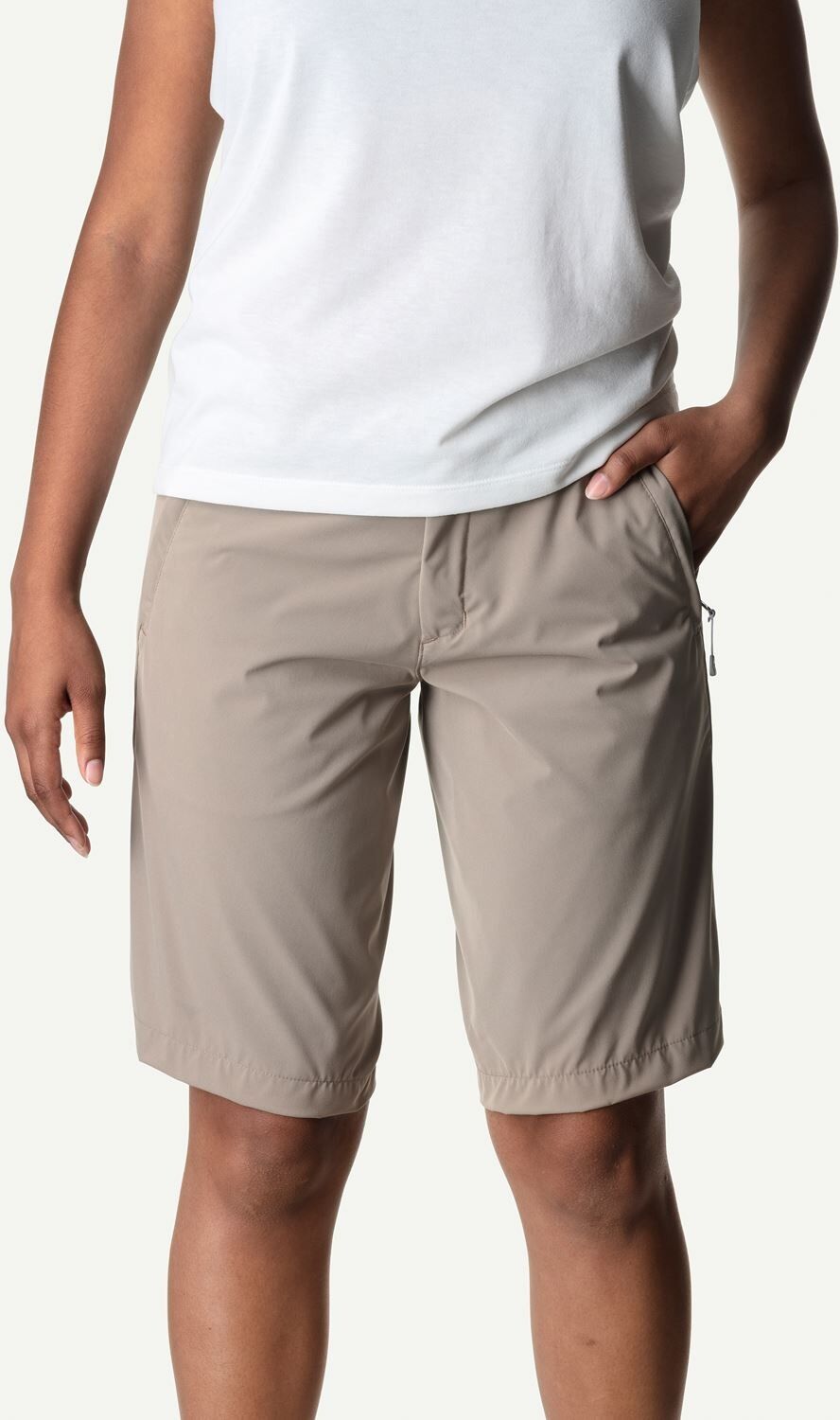 Houdini MTM Thrill Twill Shorts, dame Reed Beige 197554 S 2019