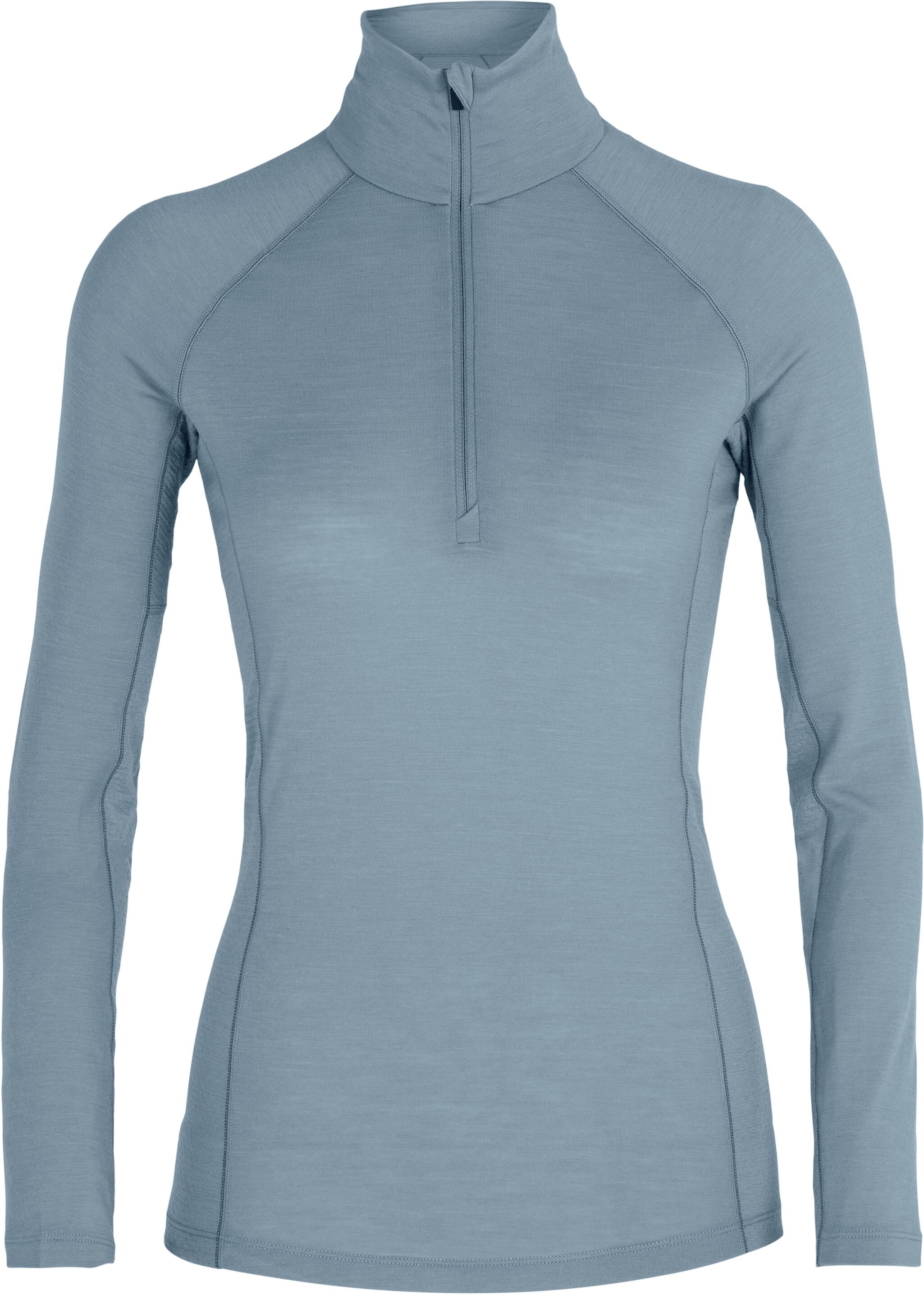 Icebreaker 150 Zone LS Half Zip, ulltrøye dame Gravel 104332047 XS 2020