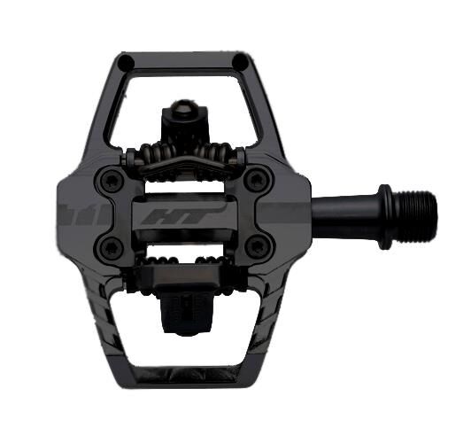 HT Components T1 Enduro Pedaler Stealth Svart 2019