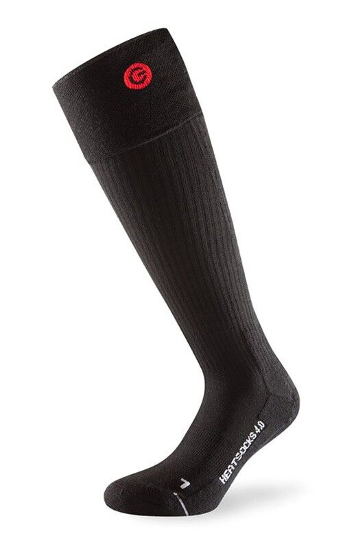 Lenz Heat Socks 4.0 Toe Cap varmesokker u/batterier L-1055 39-41 2019