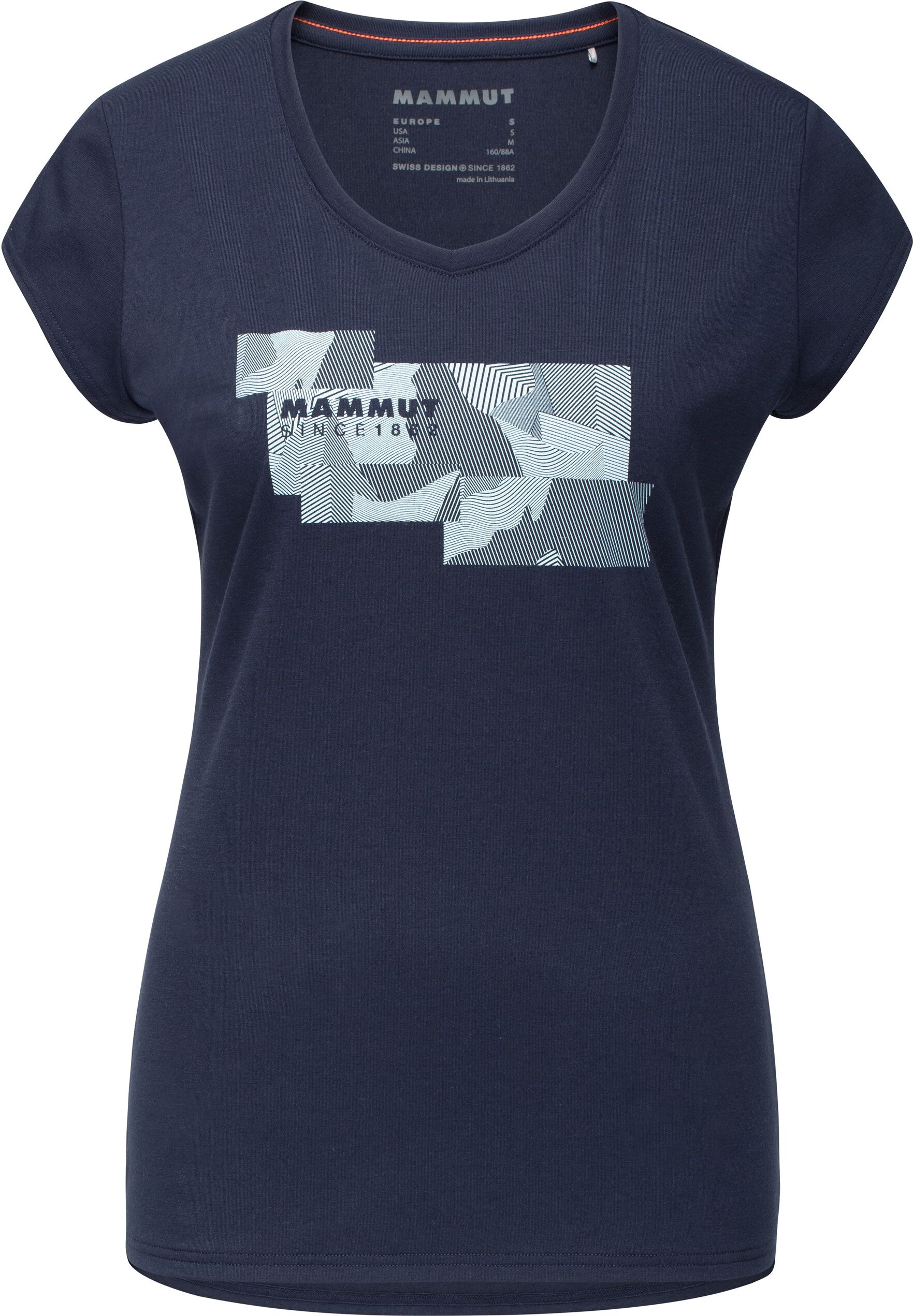 Mammut Trovat T-Shirt, t-skjorte dame Marine 1017-01052-5118 L 2021