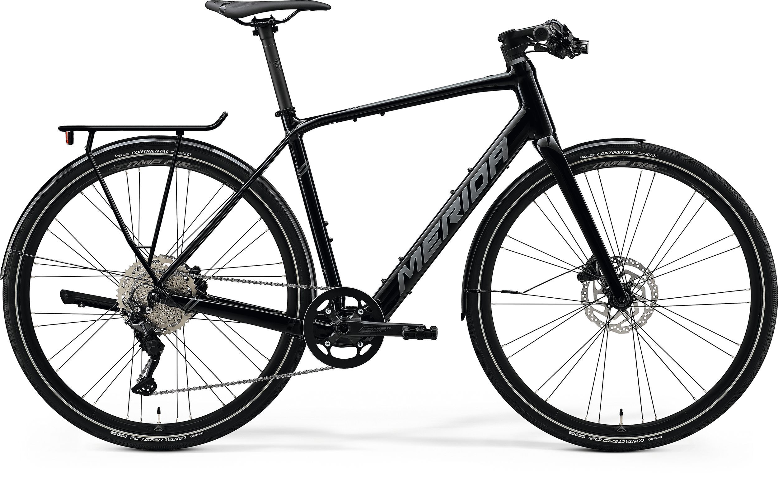 Merida eSpeeder 400 EQ, elsykkel 2021 Gloss Black L 2021