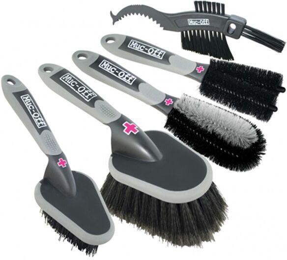 Muc-Off 5x Premium Brush Kit, Vaskebørster 5 x Brush Set (206) 2018