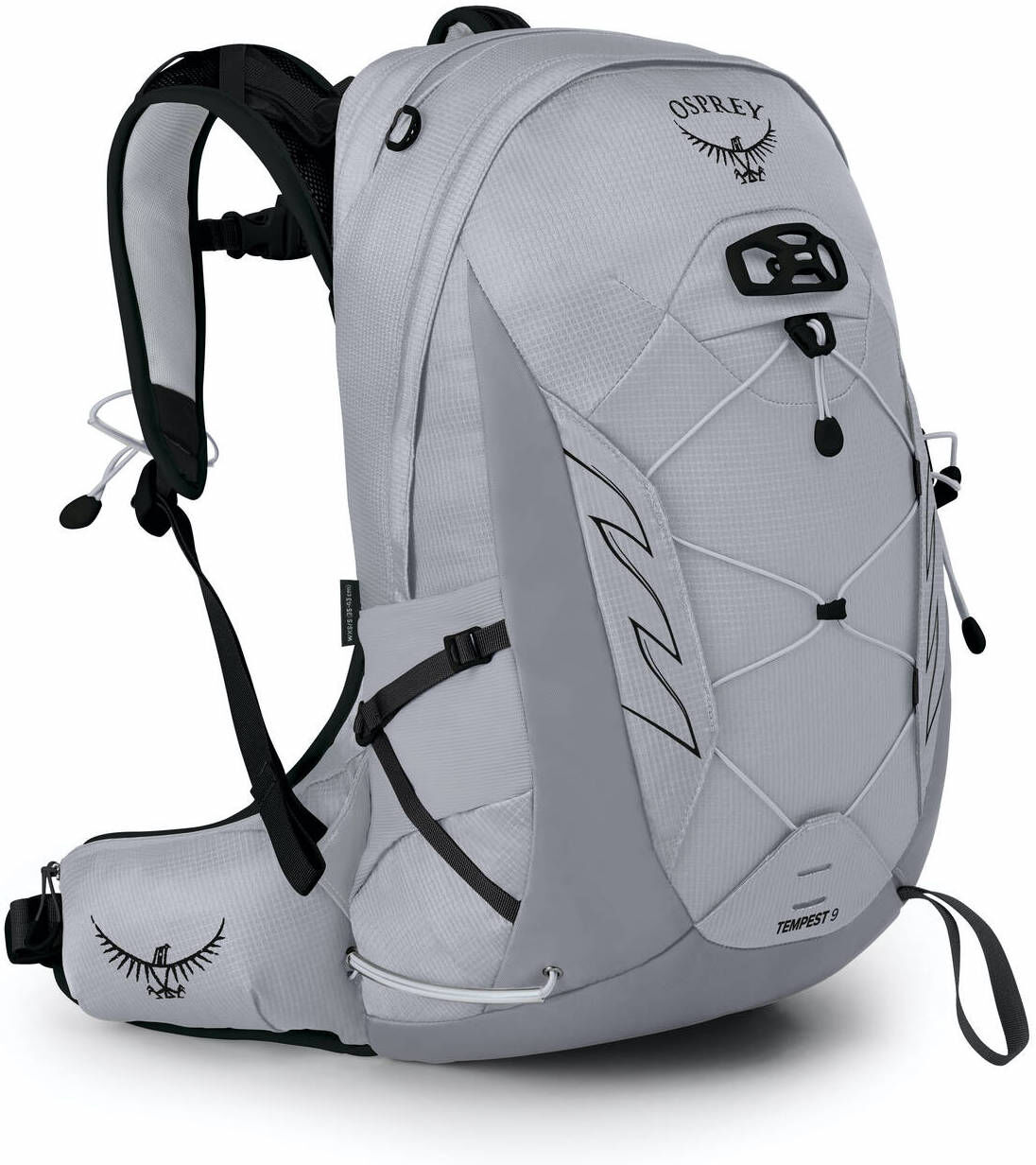 Osprey Tempest 9 treningssekk, dame Aluminium Grey M/L 2021