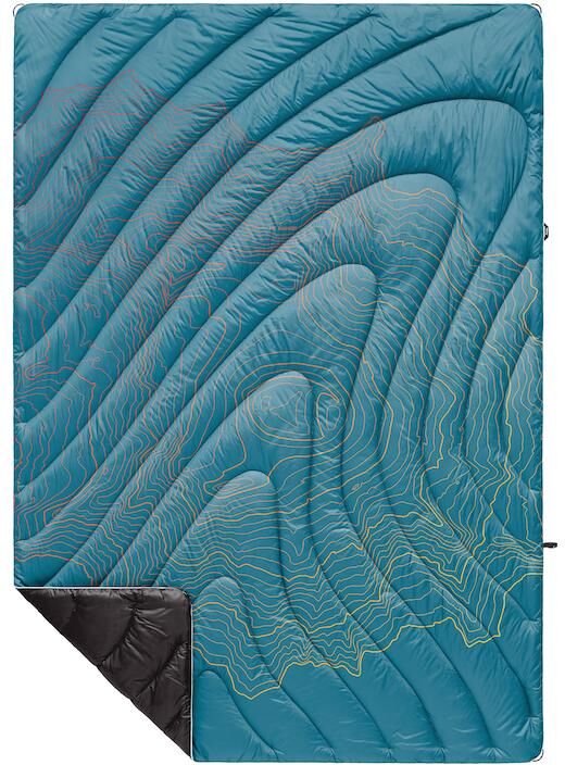 Rumpl Original Puffy Blanket Mount Rainier teppe Teal: TPPB-MR1-1 2021