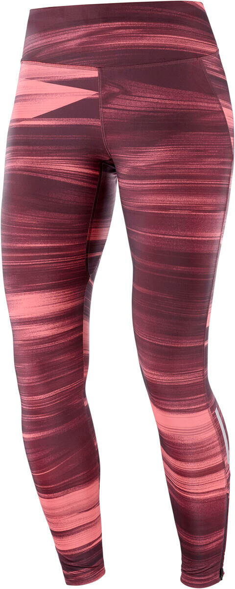 Salomon Agile Long Tight løpetights dame Winetasting/Cayenn/AO (LC1378600) L 2021