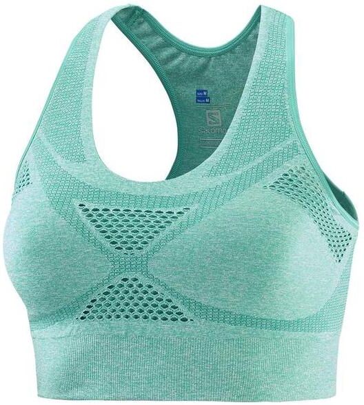 Salomon Medium Impact Bra Sports-BH Waterfall (L40301900) XL 2018