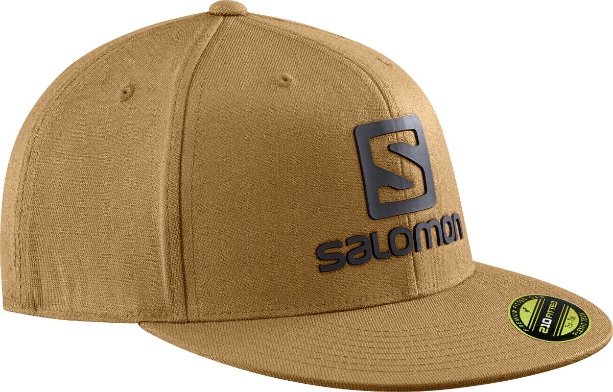 Salomon Logo Cap Flexfit Bronze Brown LC1535500 2021