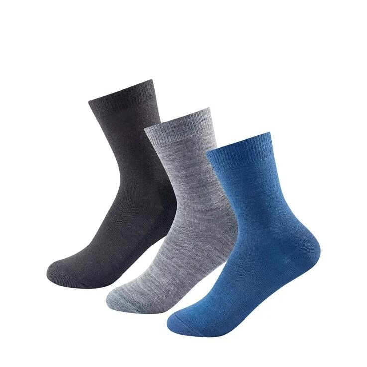 Devold Daily Light Kid Sock 3-pk, ullsokker Kid Mix SC 592 023A 273A 25-27 2021