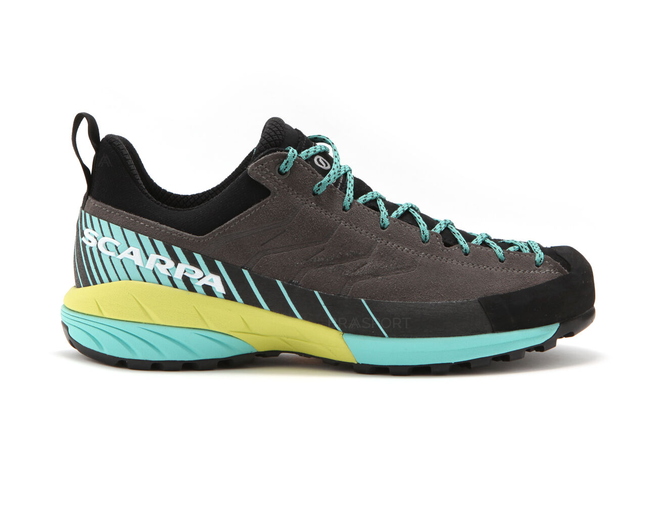 Scarpa Mescalito Wmn lave tursko / anmarsjsko, dame Titanium-Green-Blue 41 2018