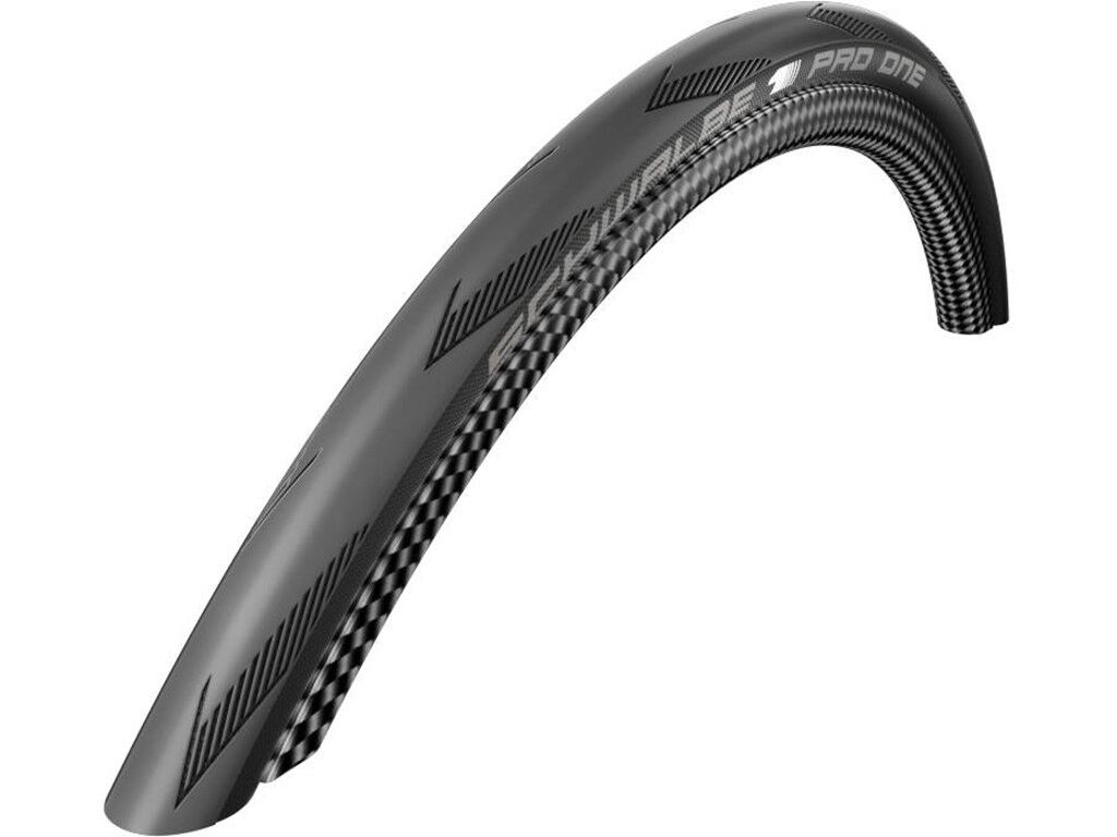 Schwalbe Pro One, landeveisdekk Svart (Tubeless) 700 x 30c Evo TLE (11653989) 2020