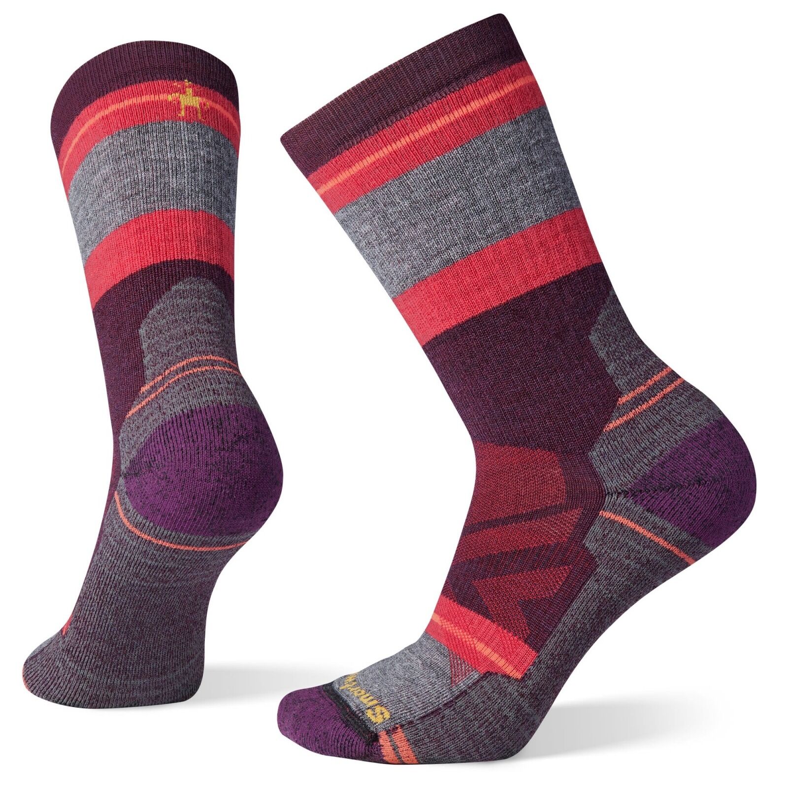 Smartwool W Performance Hike Full Cushion Saturnsphere Crew, tursokker dame Bordeaux SW01583-590 S 2022