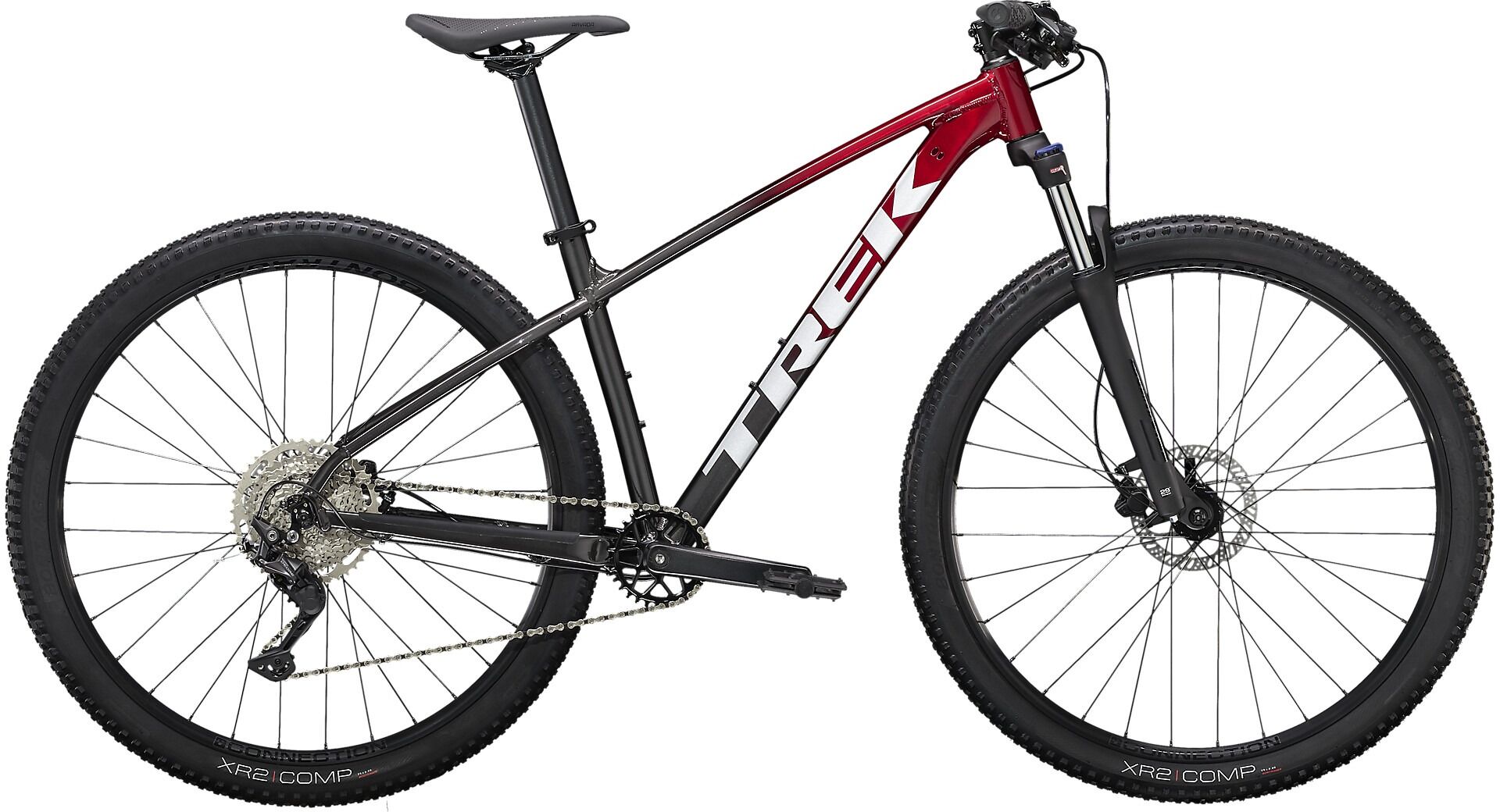 Trek Marlin 6, terrengsykkel 2022 Rage Red to Dnister Black Fade L (29" hjul) 2022